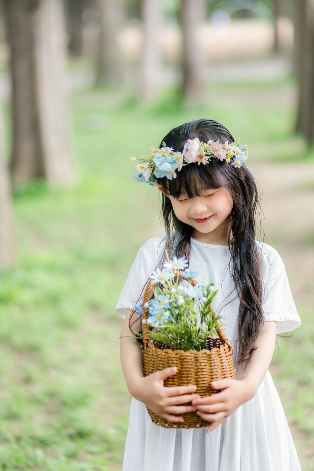 華花…カゴ入れ～♪♪♪ Flower baskets 花入 種類 即納 flower basket M h31 w15cm 水洗い可能