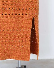 AMBERGLEAM - Handmade Crochet Skirt : God of the sun
