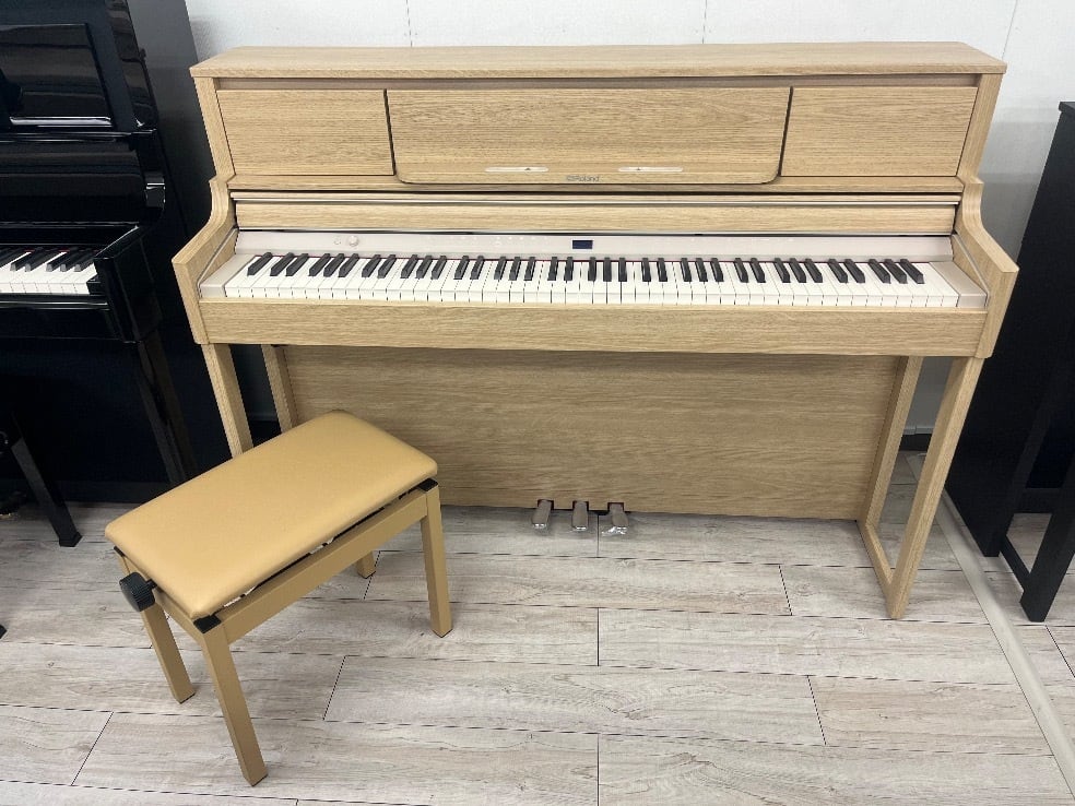 ★77383【電子ピアノ】ROLAND LX5LA 24年製