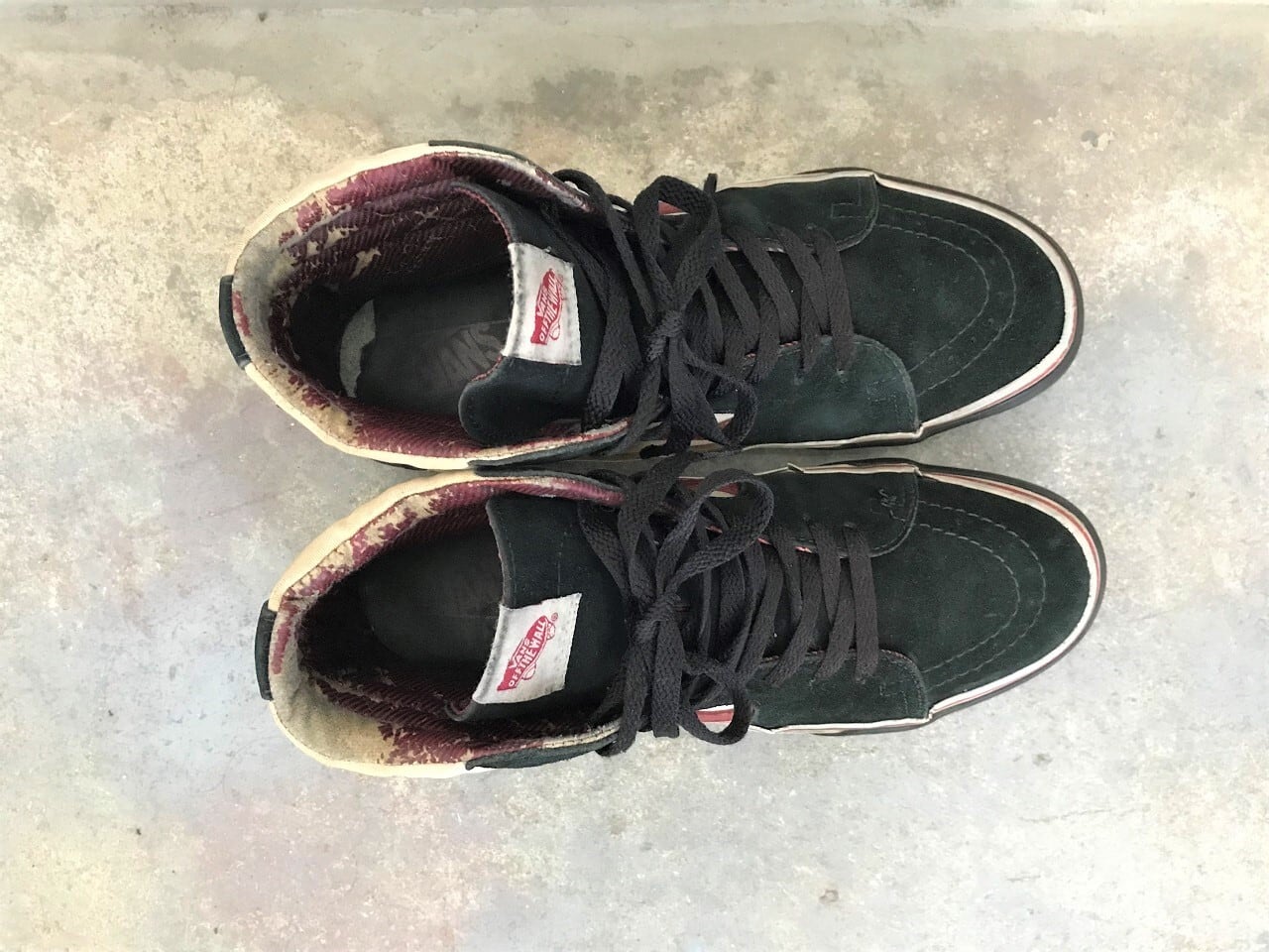 バンズハイカット90s Yahoo!オークション - 希少 90s VANSヴァンス バンス SK8 HI スケート