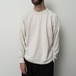 STILL BY HAND " Cotton/silk pullover ( IVORY ) "