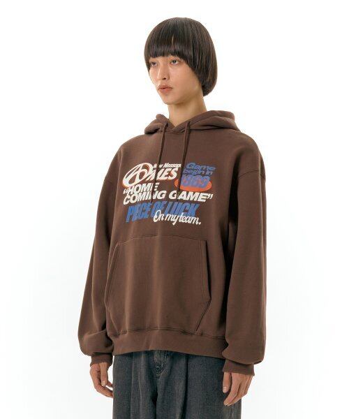 ☆LE SSERAFIM カズハ 着用！！【AMES WORLDWIDE】1869 POSTER HOODIE