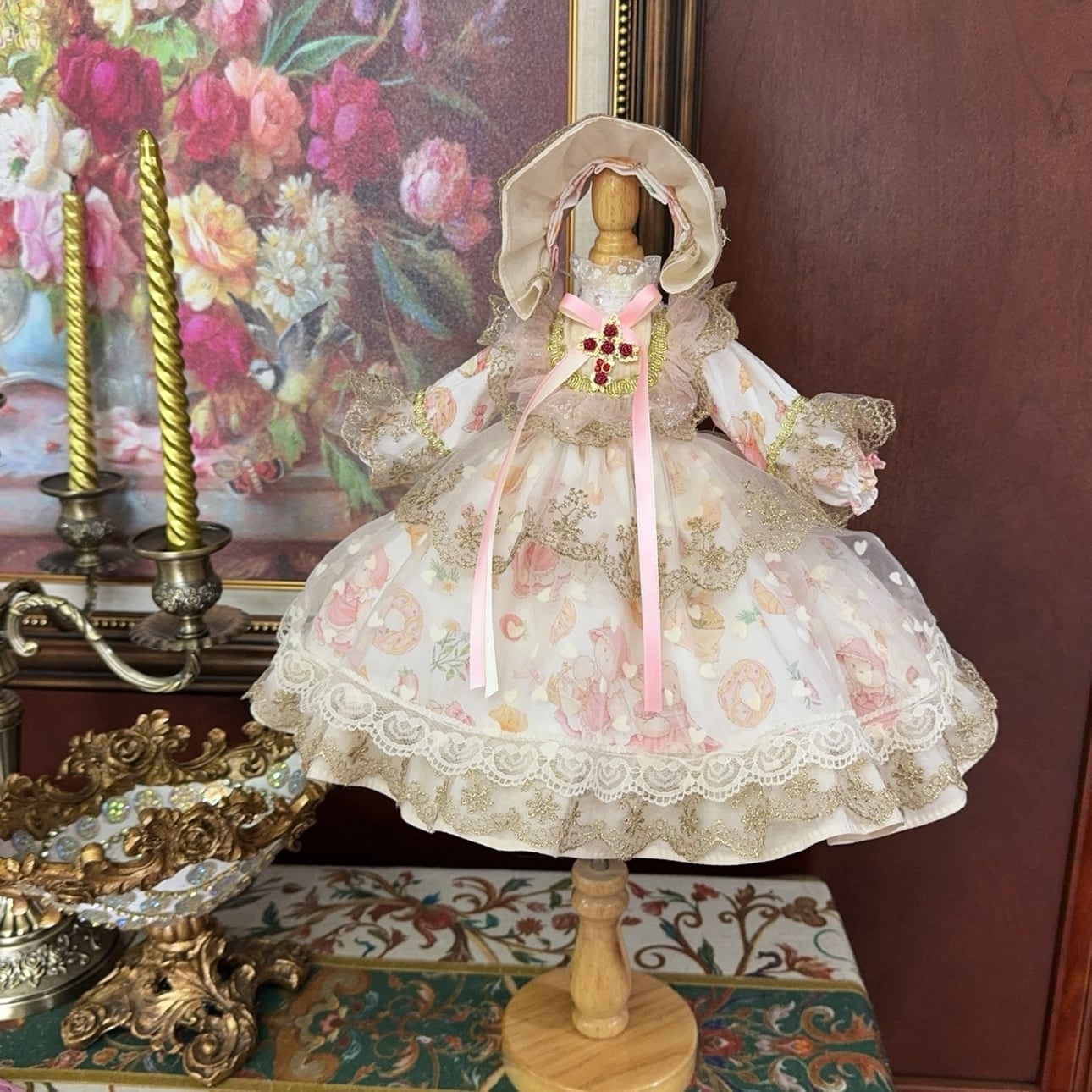 DD,SD,MDD,MSD,幼SDサイズ お姫様ドレス ドール服 アウトフィット