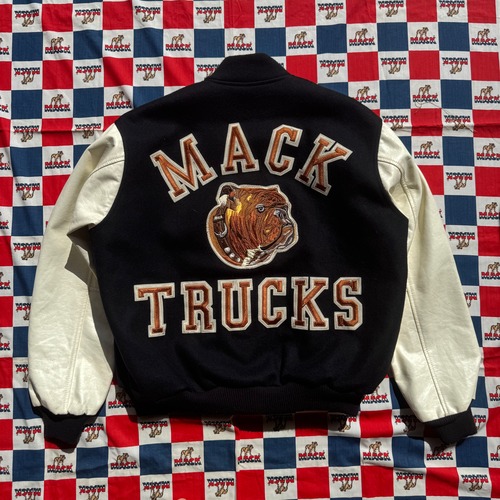 1970-80's Vintage "Mack Trucks" Promo Varsity Jacket/XL