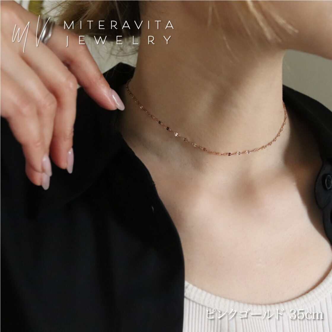 gold choker ステンレス チョーカー ネックレス05 女性用304ステンレス 