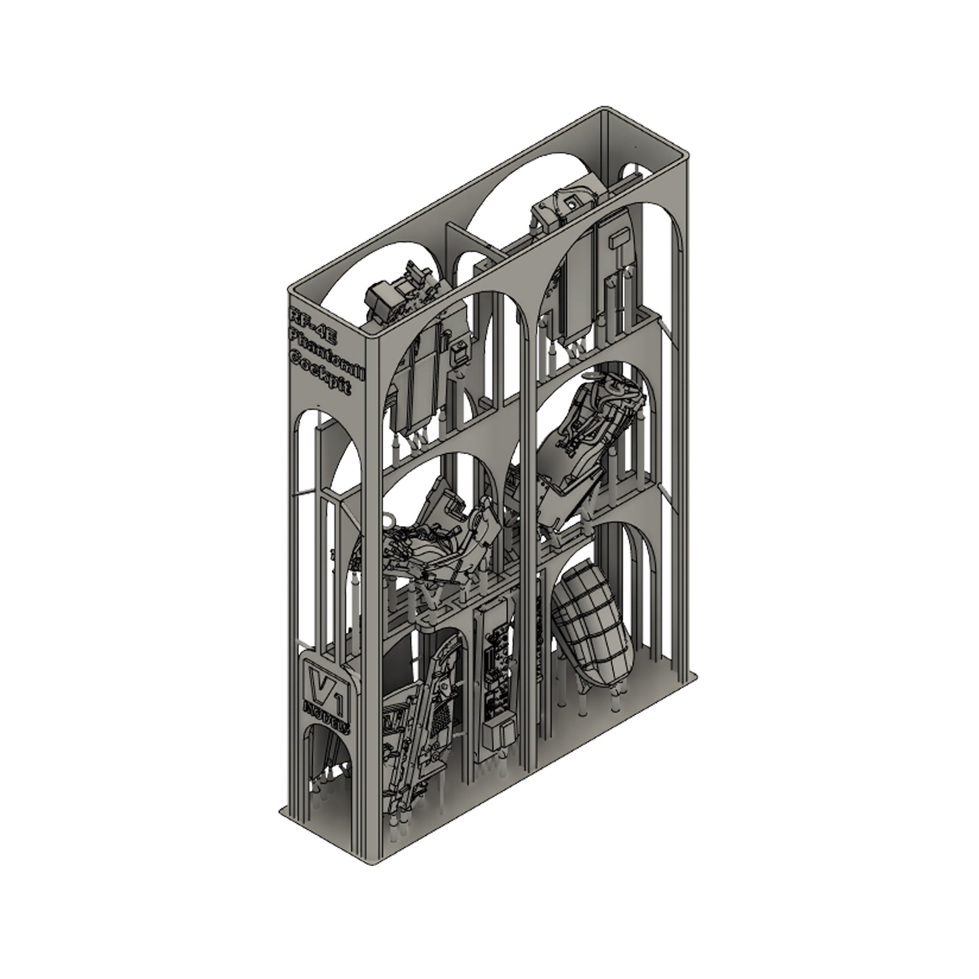 RF-4Eファントム2 コクピット（1/72） | V1models