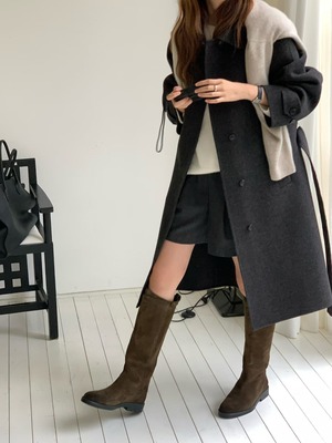 verveine serin shetland hm coat