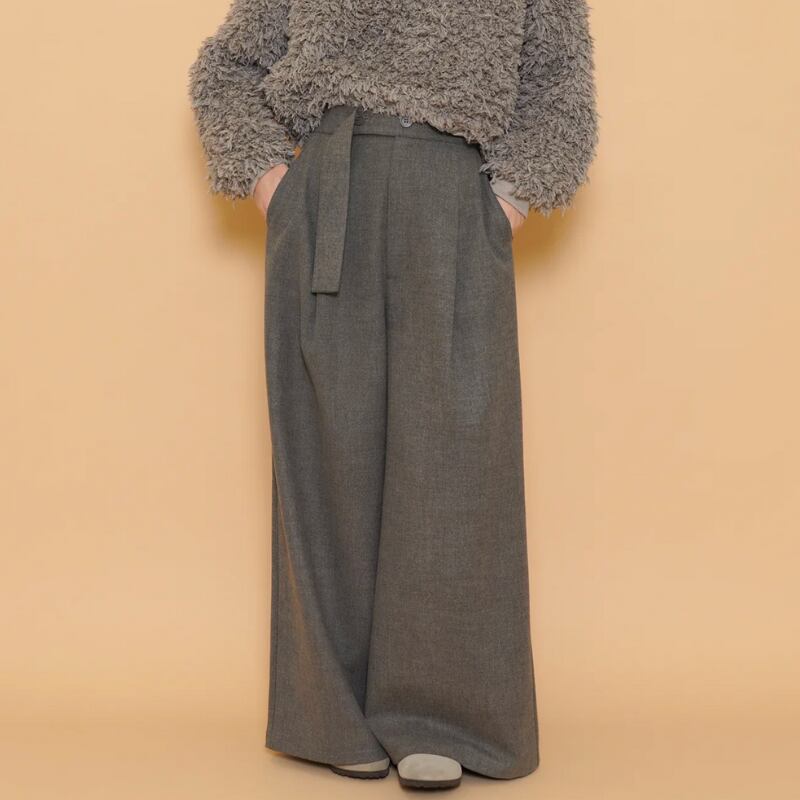 【 CYAN TOKYO 】オーバーベルトフラノワイド