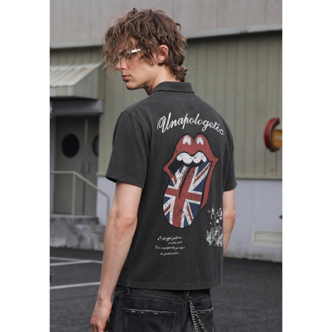 WSHOT Original Vintage Rock Graphic Polo WS165