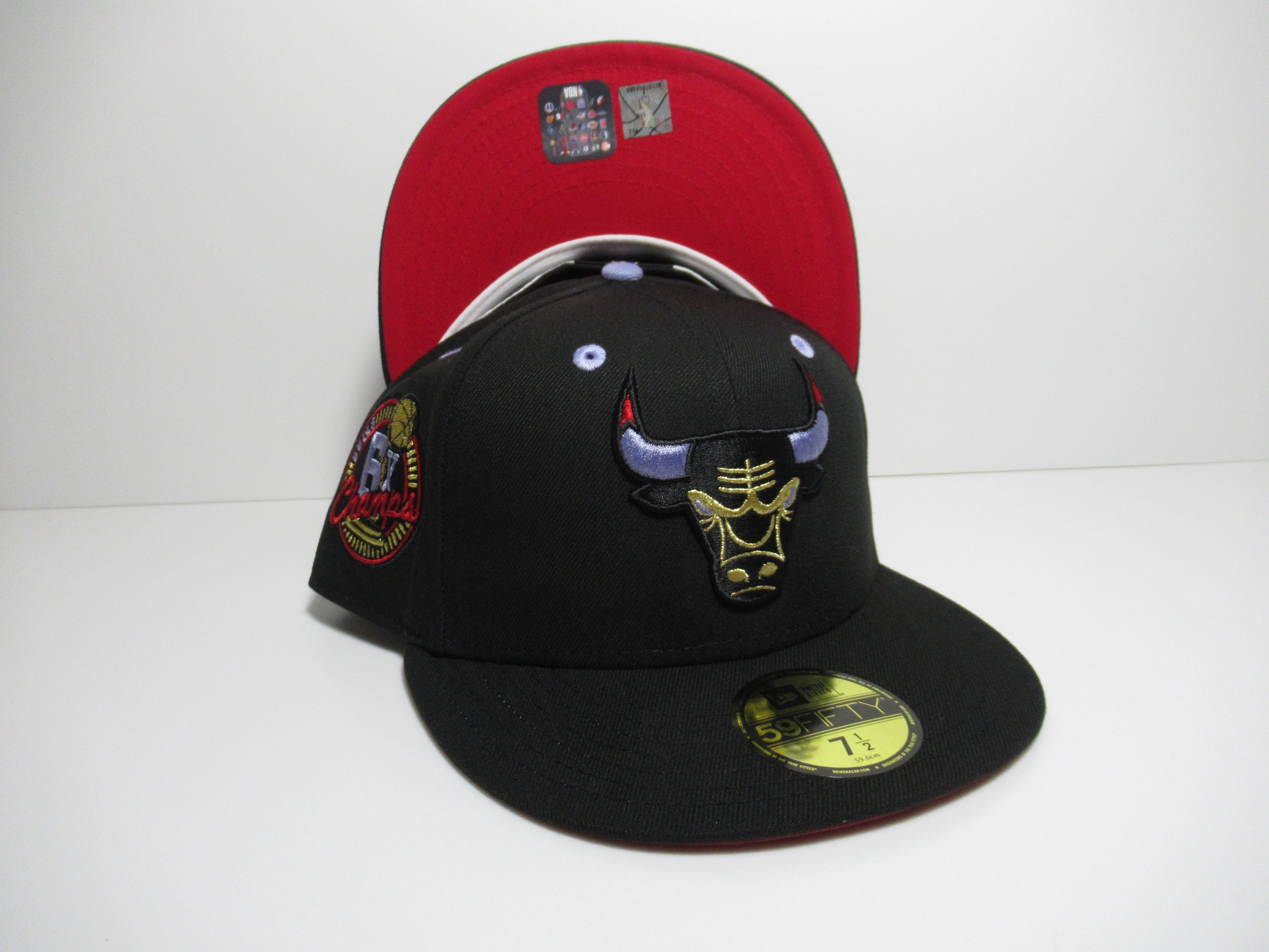 Exclusive NEW ERA 59fifty Chicago Bulls シカゴ・ブルズ Black 