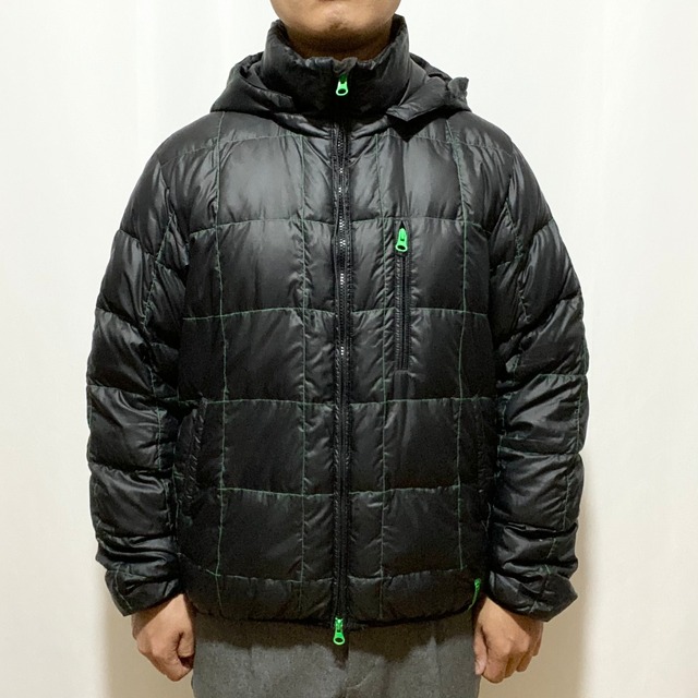 idiom Burton Quilted Down Jacket Black Green 2009s IDLS a.k.a. i