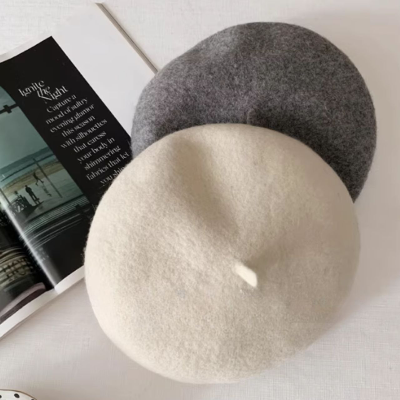 Parisien Wool Beret F0487