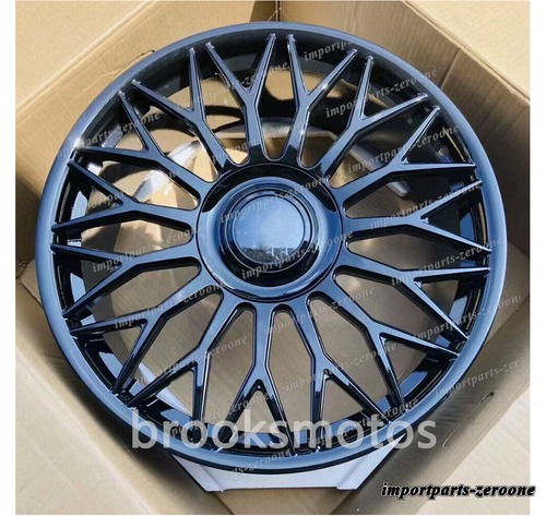 22インチ 新品グロス ブラック ホイール ロール ロイス ゴースト Wraith Dawn　-BRN-11876★