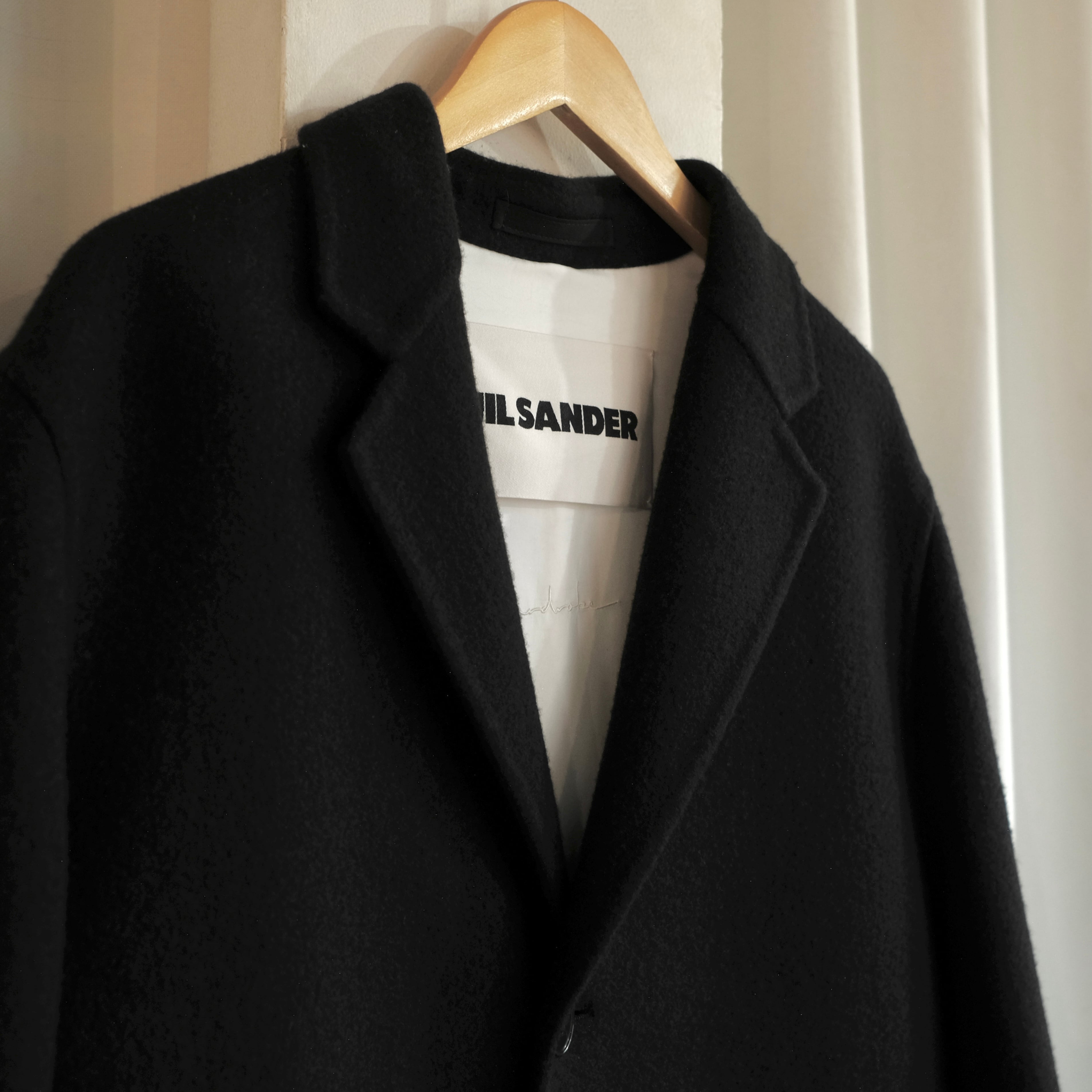 JIL SANDER 23AW WARDROBE VIRGIN WOOL COAT | safarionline