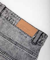 【#Re:room】CHEMICAL WASH TIGHT FIT STRAIGHT DENIM［REP225］