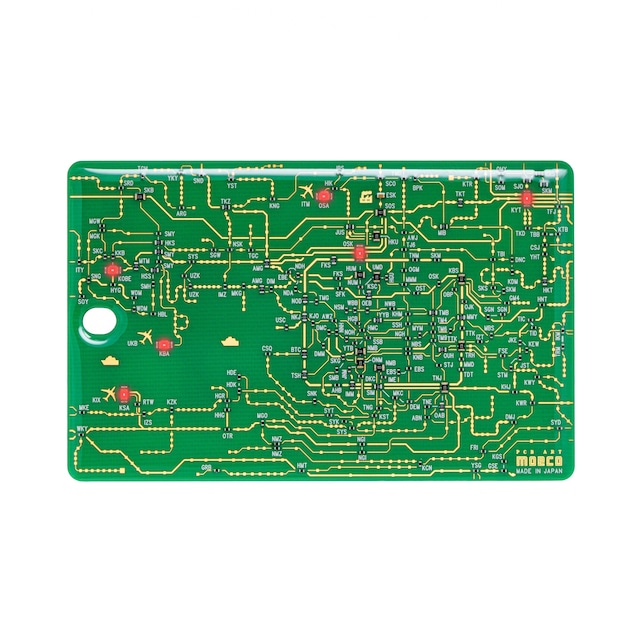 FLASH 関西回路線図LED6　IC card case