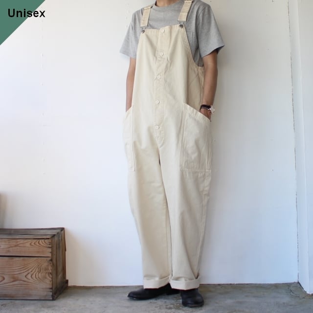 HARVESTY ハーベスティ CHINO CLOTH OVERALLS チノクロス