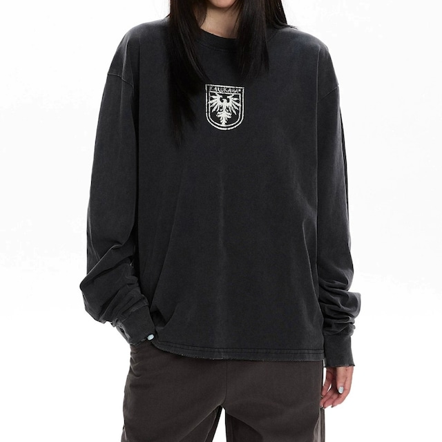 エンブレムグラフィックヴィンテージライクルーズTシャツ 1col R02705