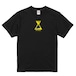 bivouac アワーグラスTシャツ(ブラック×イエロー＆ブルー)サイズXXXL