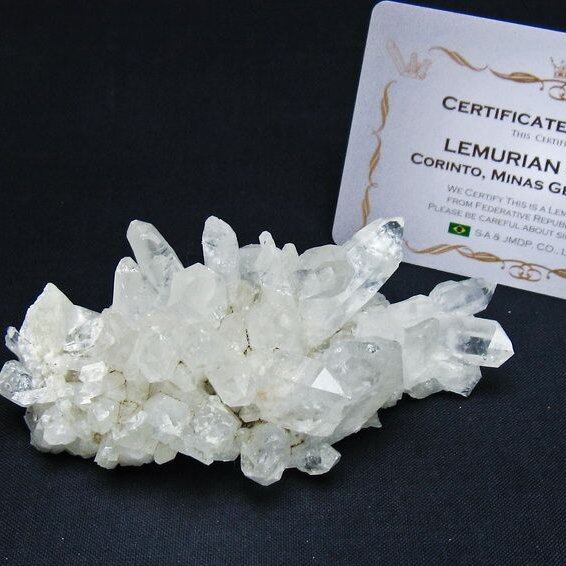 水晶 クラスター 原石 ブラジル ミナスジェライス州 コリント産 レムリアンシード 一点物 172-4195