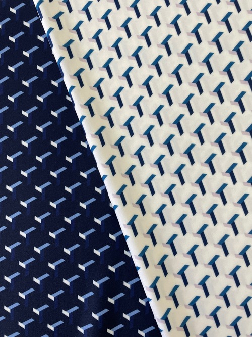 T-R1370 3-A.B パンツ用ハイテンションプリント/50cm 生地幅145cm PE85 PU15%