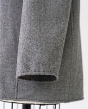 〈Hermès by martin margiela〉100%Cachemire collarless jacket