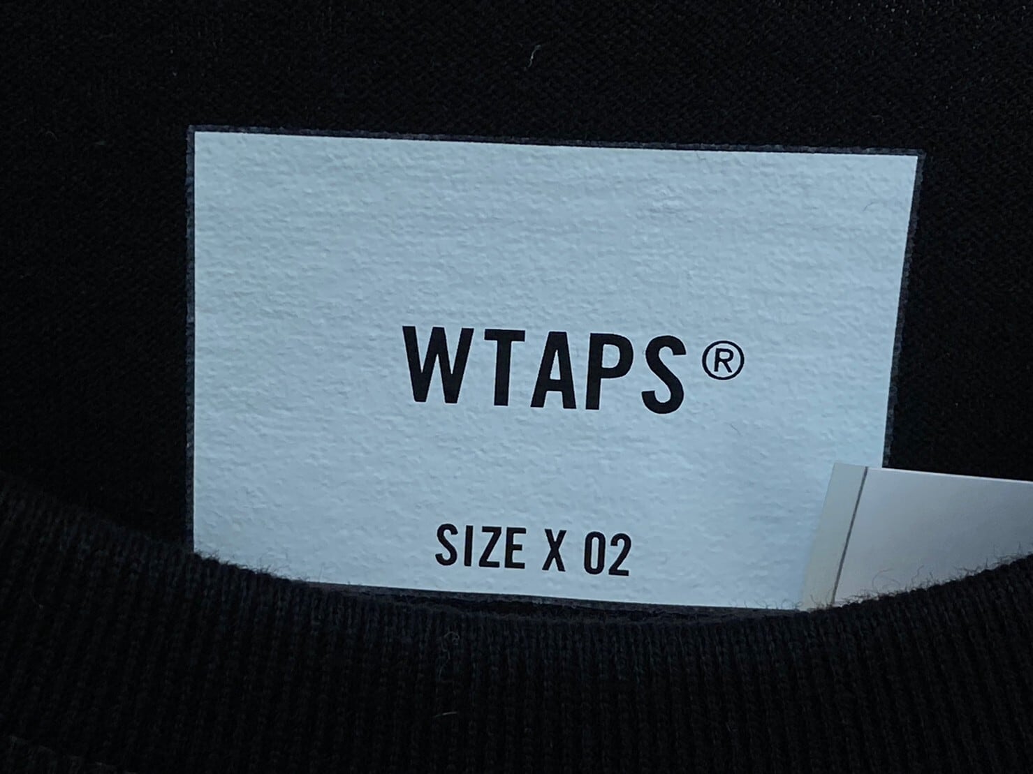 トップスWTAPSBLANK LS 02 USA / TEE BLACK 新品未使用