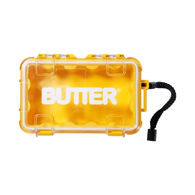 BUTTER GOODS【Logo Plastic Case - Yellow】