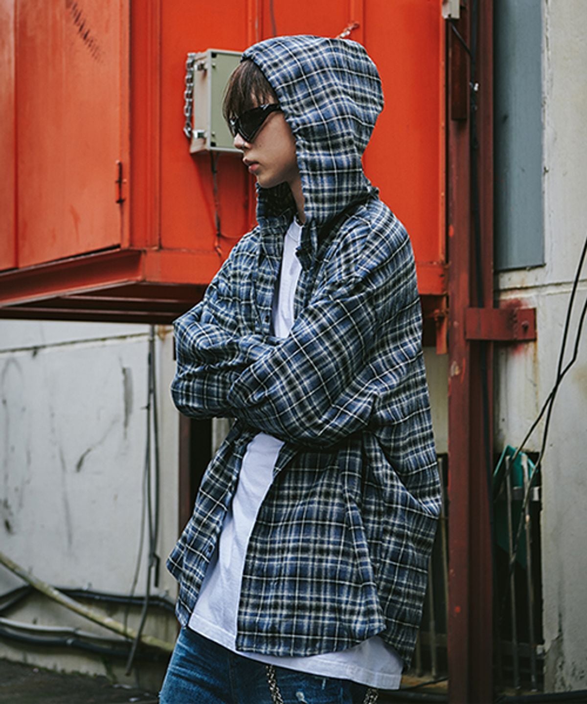 ☆SEVENTEEN ディノ 着用！！【ROARINGRAD】フランネル チェック