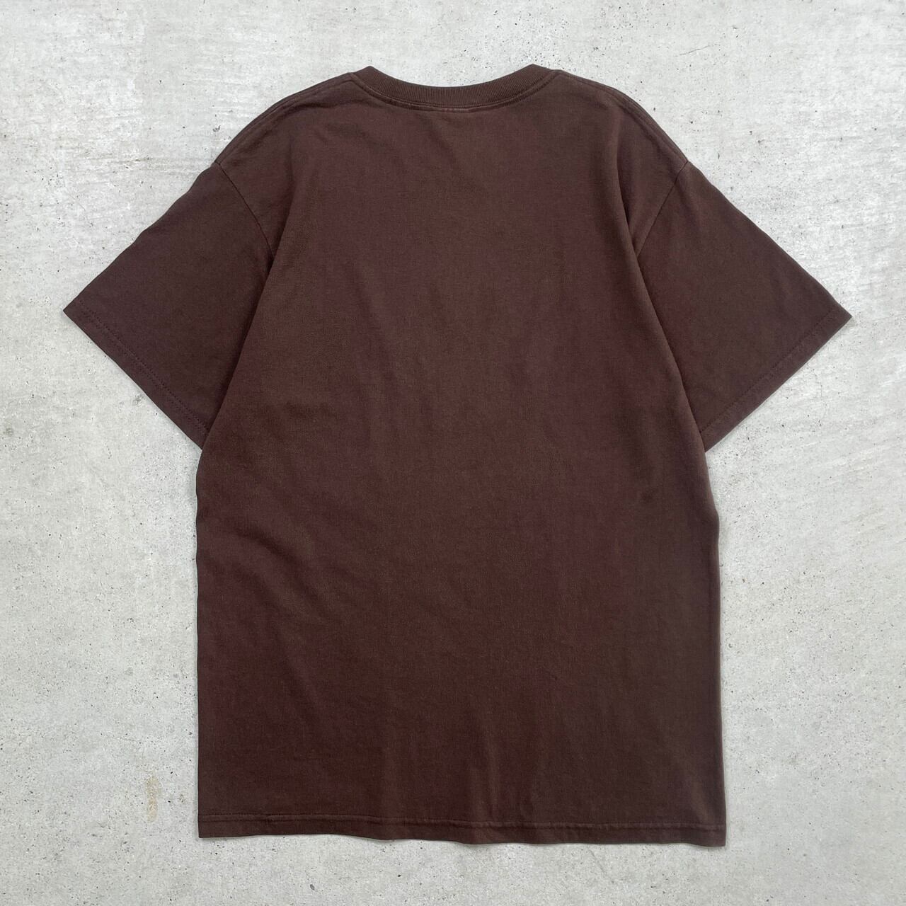 【超希少】VINTAGE 00s 2004 Brown 半袖Tシャツ ブラウン 超希少】VINTAGE 00s 2004 Brown 半袖Tシャツ ブラウン