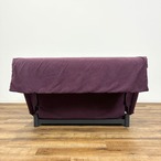 ligne roset リーン・ロゼ ROSETMulty ロゼマルティ パープル ソファベッド クッションセット 二人掛けソファ カウチソファ デザイナーズ家具 モダン【中古】【350サイズ】