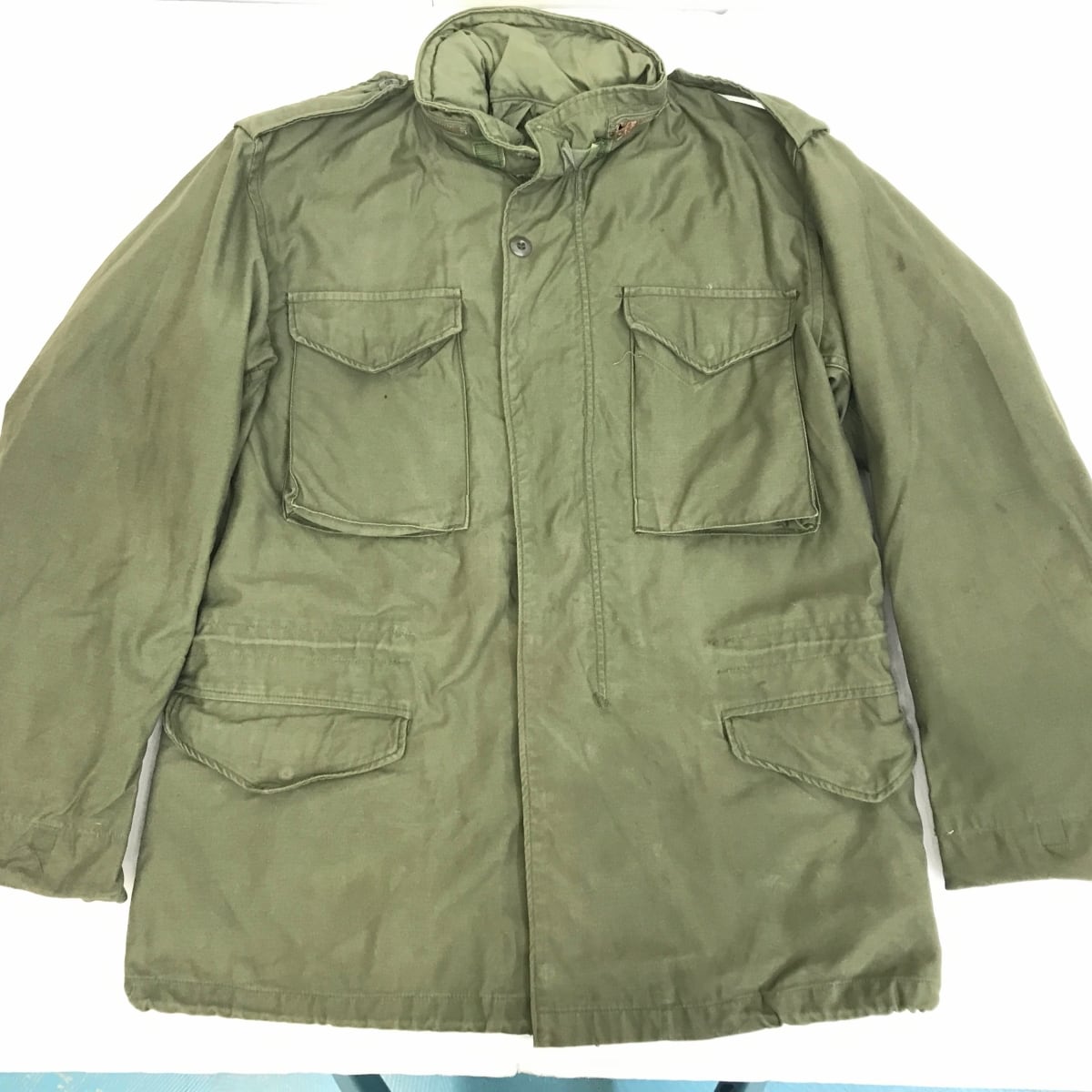 U.S.ARMY 74年 M-65 3rd COLD WEATHER, FIELD M65 フィールドジャケット ブラスジップ サード カーキグリーン MEDUIM-LONG 長袖 | 古着屋 EAGLEBASE U.S.ARMY 74年 M-65 3rd COLD WEATHER, FIELD M65 フィールドジャケット ブラスジップ サード カーキグリーン MEDUIM-LONG 長袖 | 古着屋 EAGLEBASE