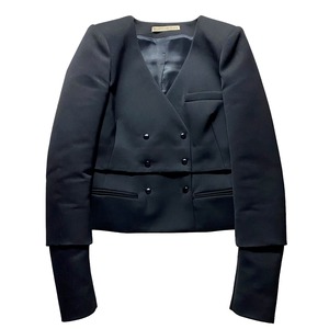 BALENCIAGA double breasted short length jacket