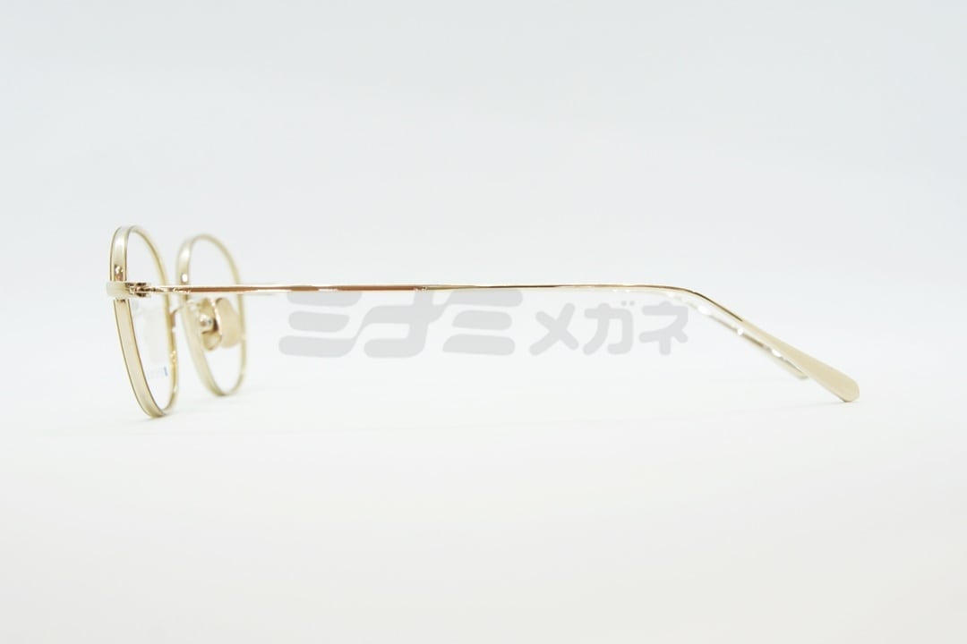 EVE un BLUE メガネ GARDEN IBERIS Col.Amber Brown ウエリントン イヴ