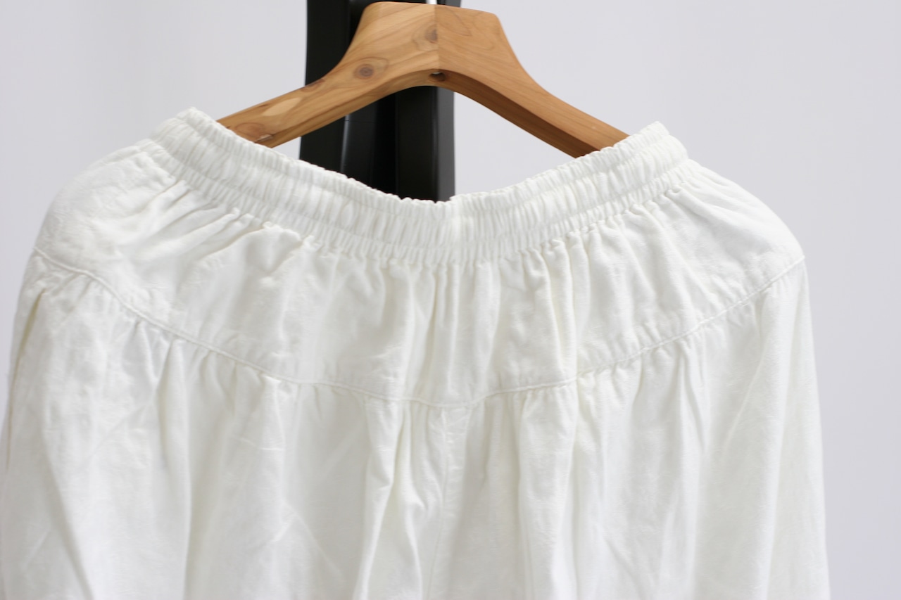 【Gauze#】ANTIQUE JACQUARD WIDE PANTS(G1223)