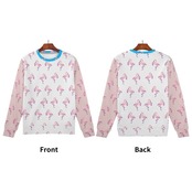 Women's Pull Over Sweatshirt White 4295