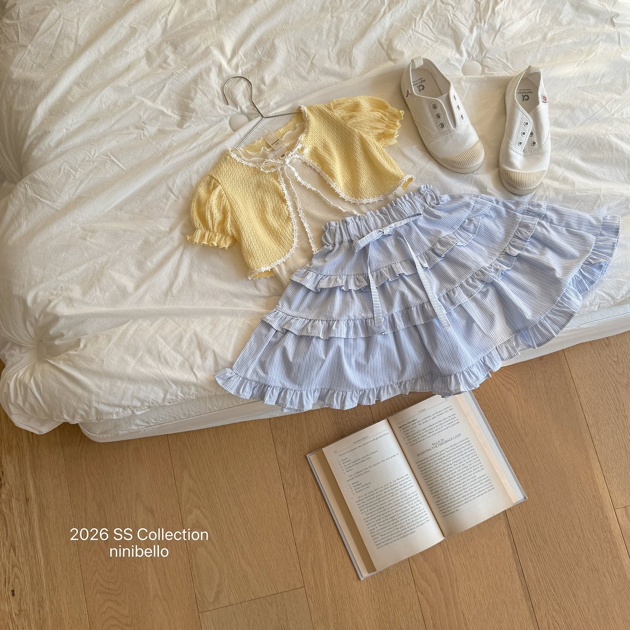 [ninibello] Peony Cancan Skirt / [니니벨로] 피오니캉캉스커트