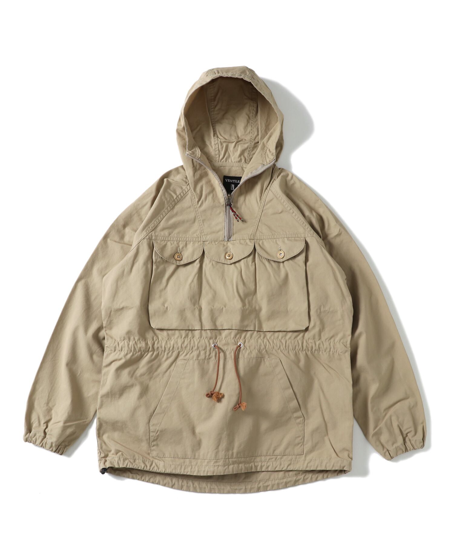 VENTILE COTTON ANORAK JK