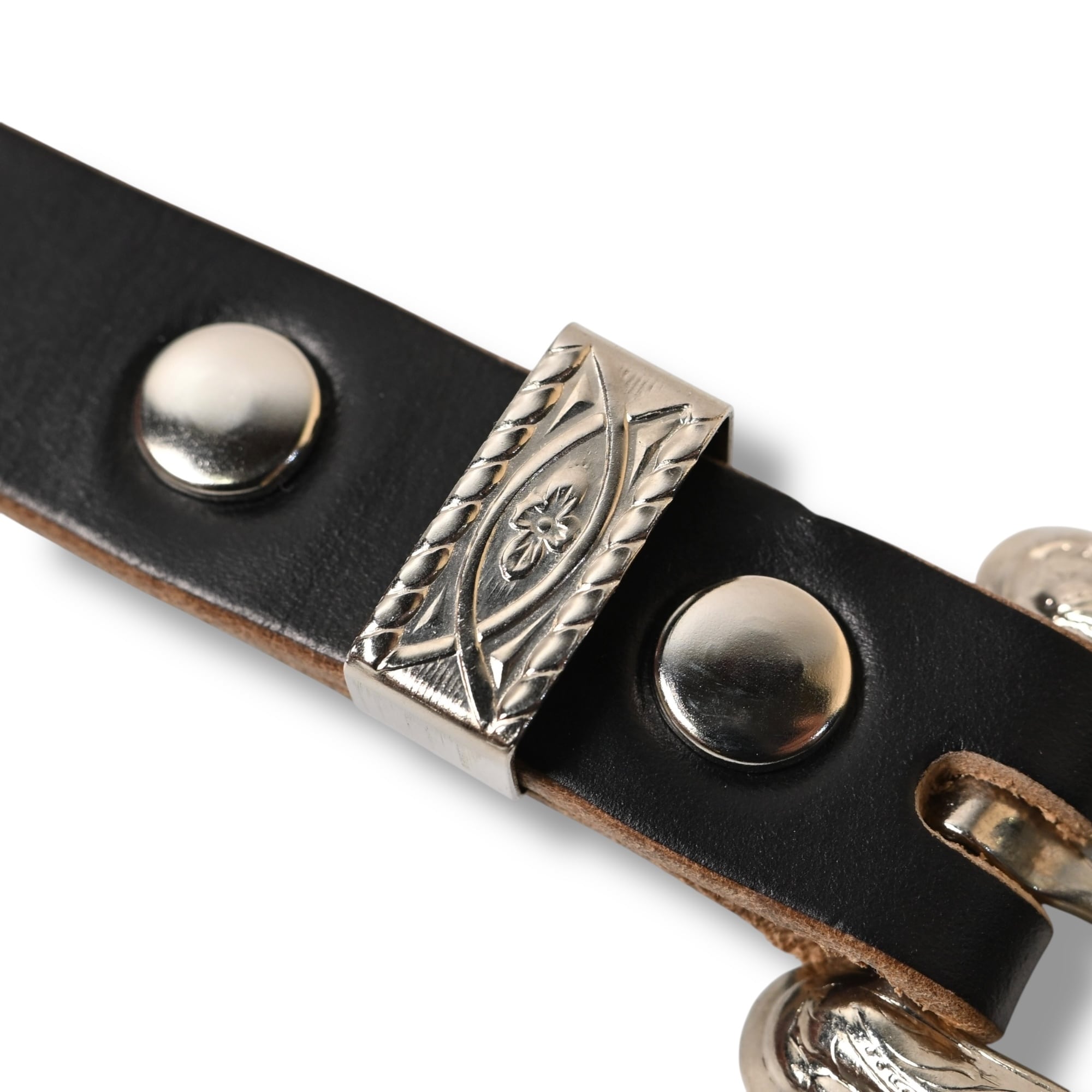 N&J x BW ウエスタンバックル ・クロムエクセル・ナローベルト⁡#2