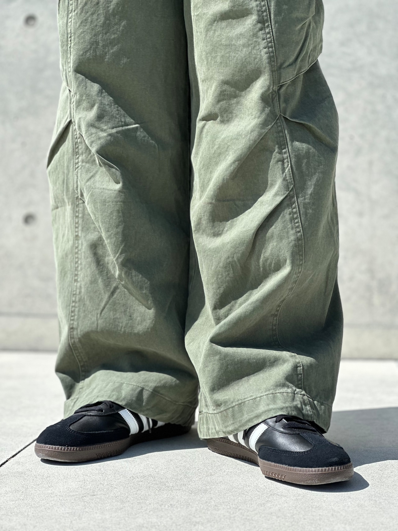 Drape Cargo Pants