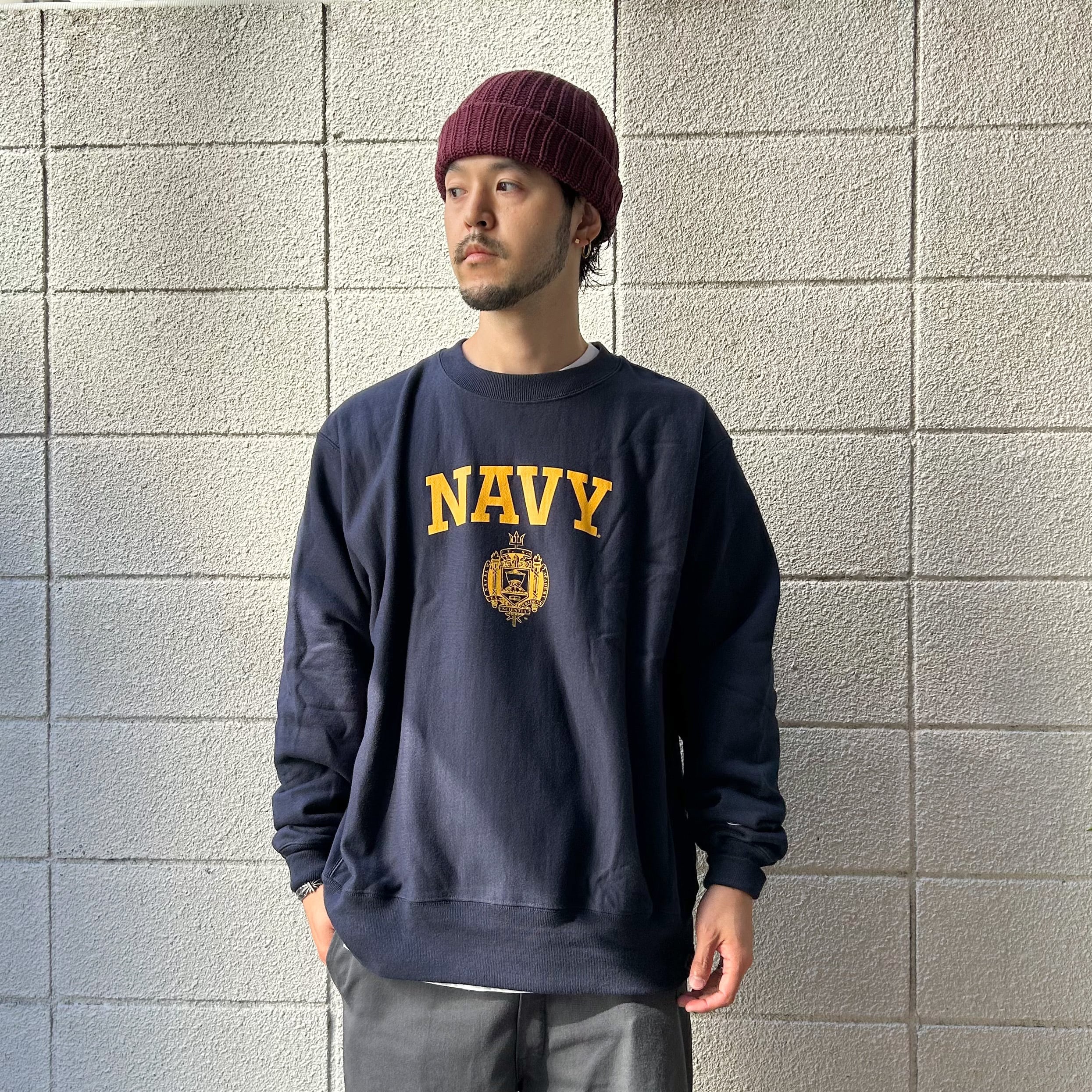 US NAVY Naval Academy 90年代 リバースウィーブパーカー