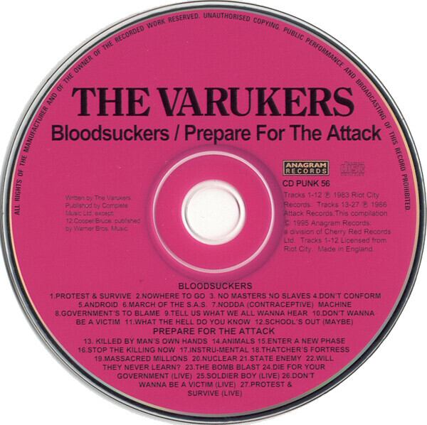 THE VARUKERS/BLOODSUCKERS+α | RECORD SHOP CONQUEST/レコード 