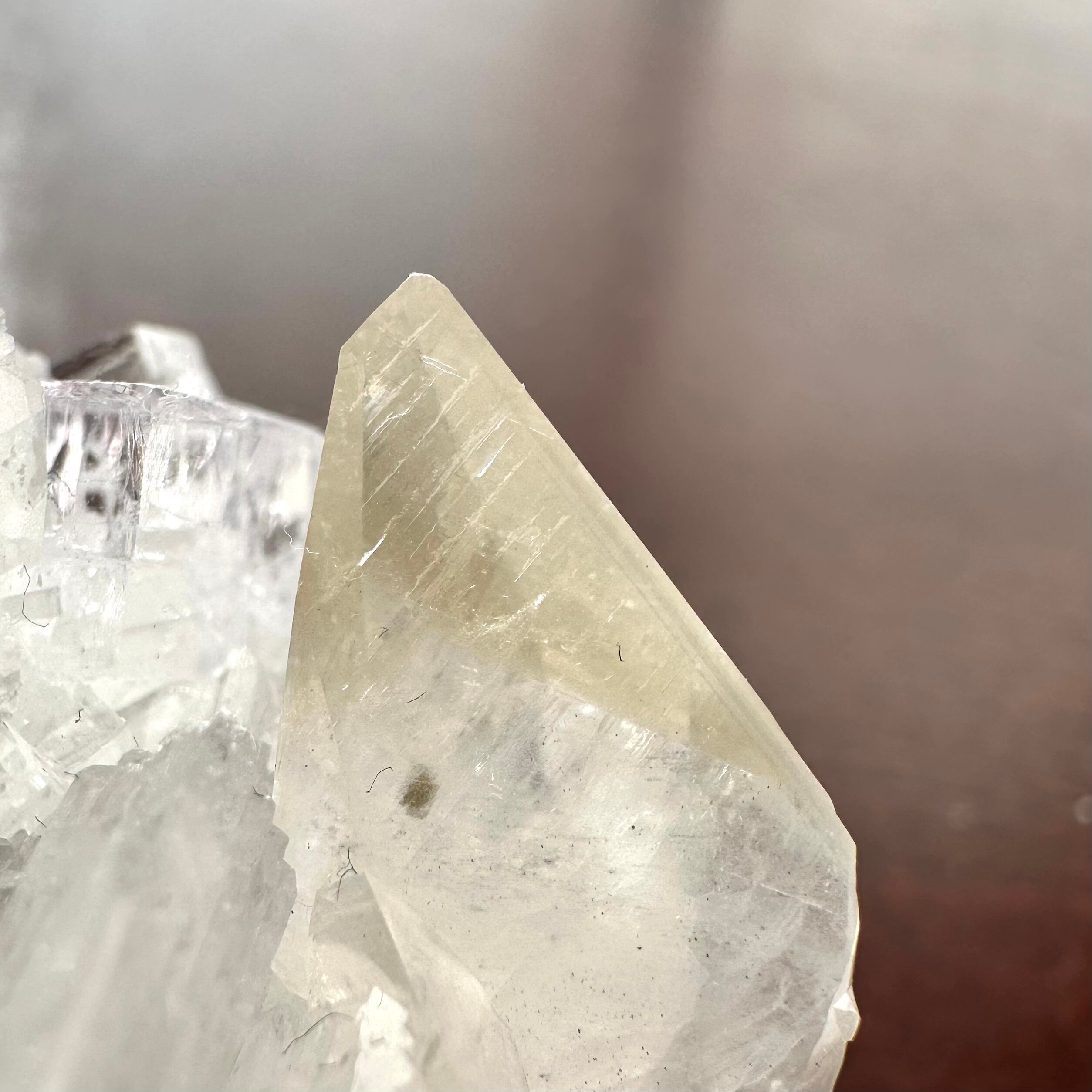 フローライト / カルサイト / バライト【Fluorite with Calcite