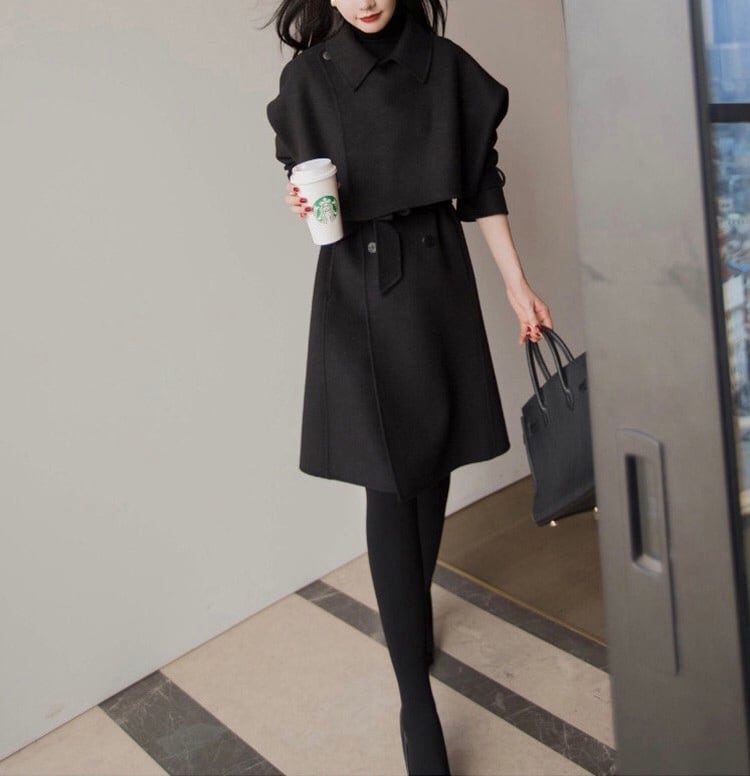 SETTO ポンチョ風コート 【公式通販】