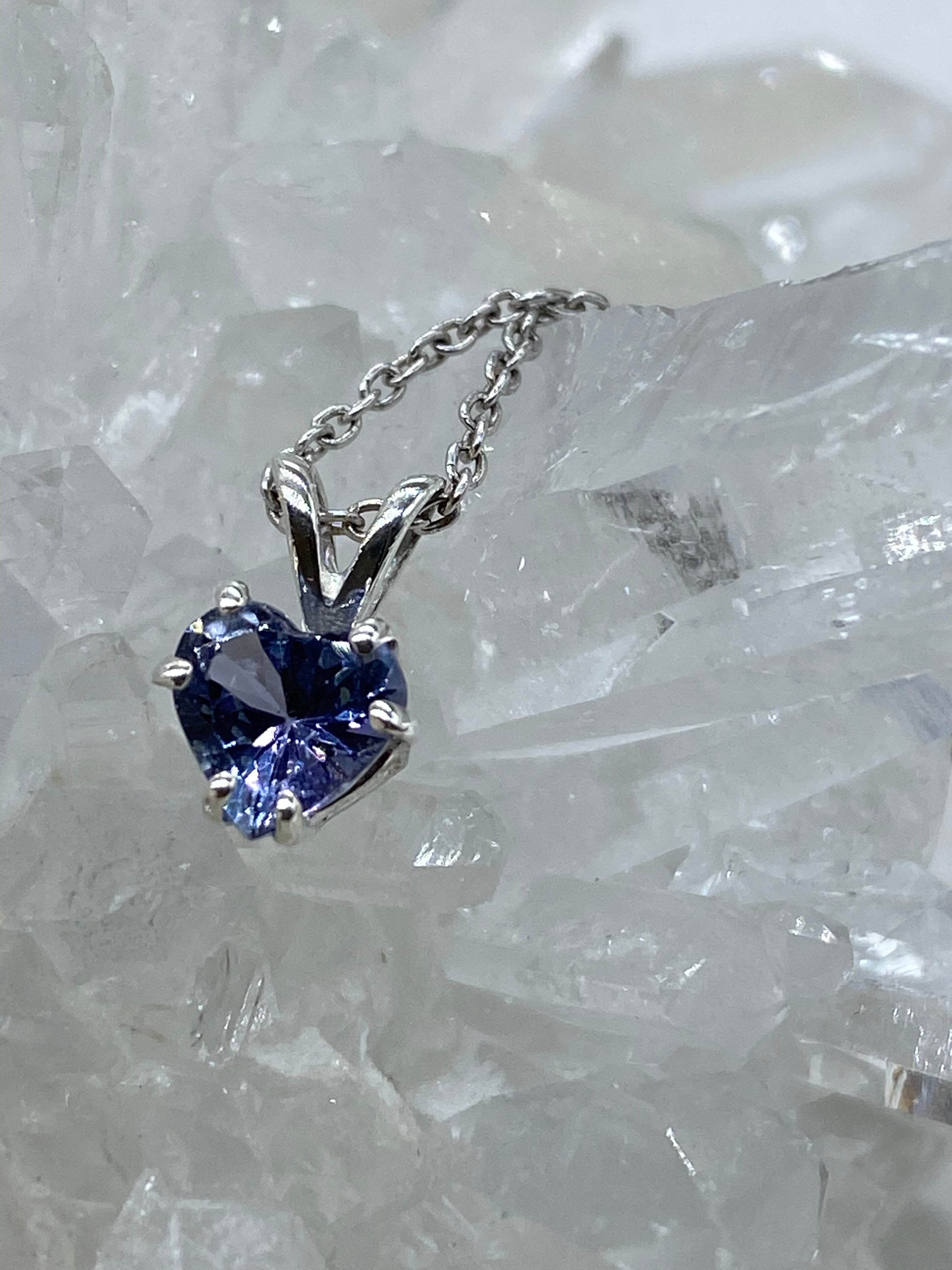 タンザナイトのネックレス～ハート(0.74ct) | Jewelry Albireo