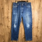 USA製 90s Levi's 505 Denim Pants リーバイス 505 デニムパンツ ジーンズ ジーパン サイズ W36 L30 メンズ L位 ボタン裏554 赤タブ 90年代 アメリカ製 VINTAGE ビンテージ ヴィンテージ ストリート アメカジ 古着 s24081057