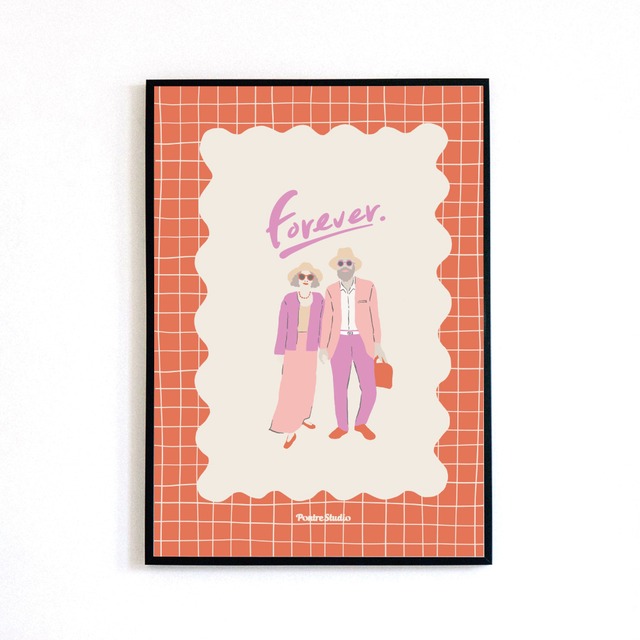 ♯068  FOREVER  COUPLE POSTER