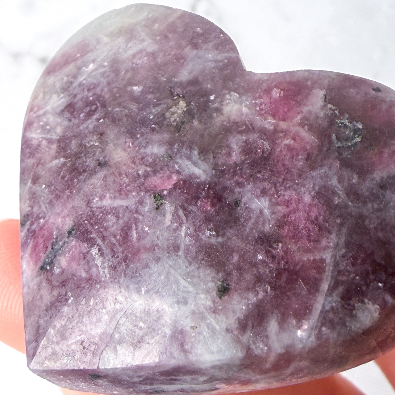 ユニコーンストーン ハート * Unicorn Stone * 天然石