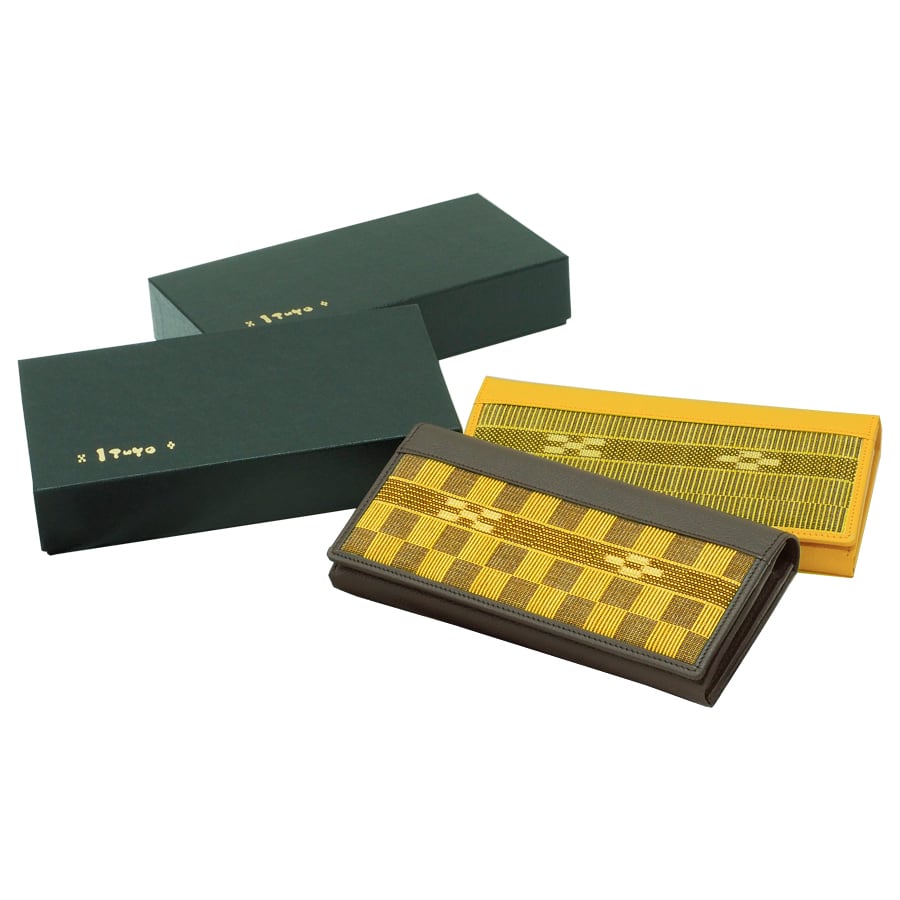 L字ファスナー長財布 牛革 金糸 [ITUYO]【送料無料】 | あざみ屋 公式