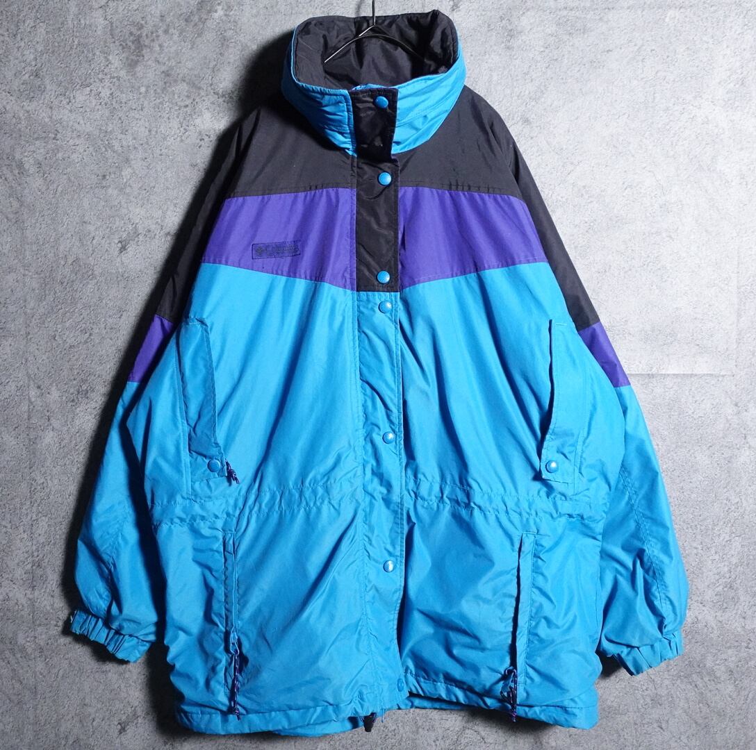 90s "Columbia" Multicolor nylon jacket